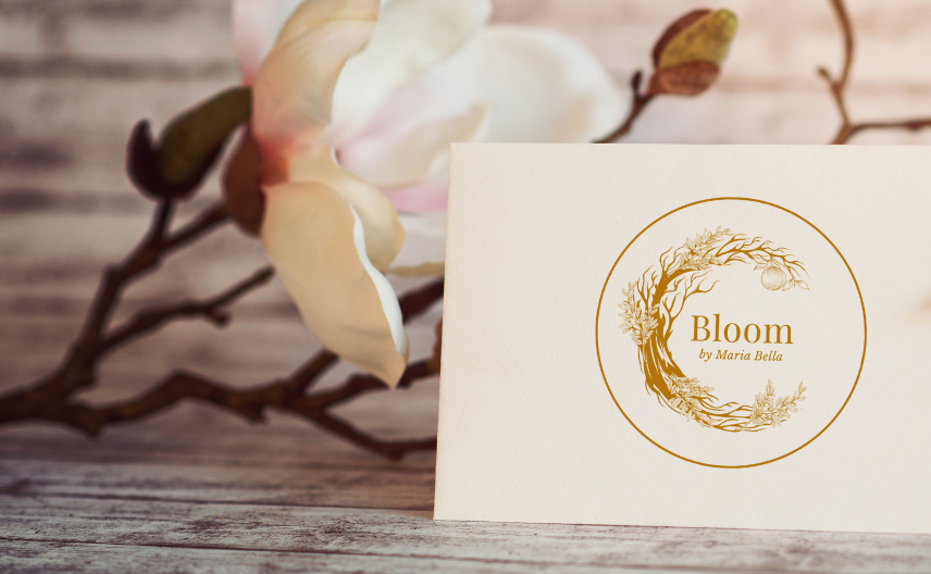Velvet ribbon and gift card